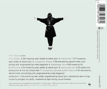 Recoil - Faith Healer CD Single 1992