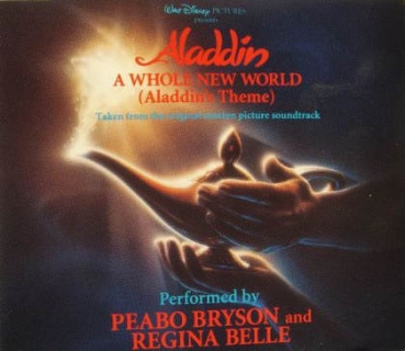 Regina Belle & Peabo Bryson - A Whole New World (Aladdin's Theme) CD Single 1993