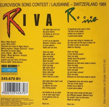 Riva - Rock Me CD Single 1989
