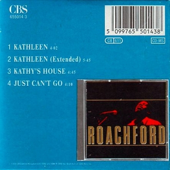 Roachford - Kathleen 3 INCH CD Single 1989