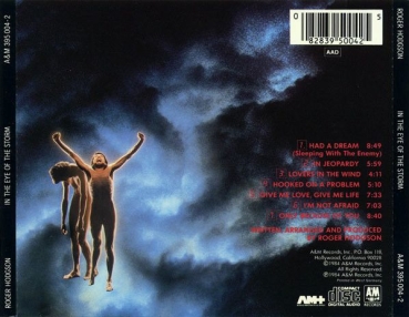 Roger Hodgson - In The Eye Of The Storm CD 1984 1986