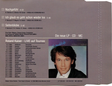 Roland Kaiser - Nachgefühl CD Single 1988