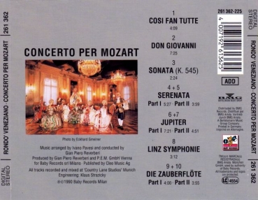 Preview: Rondo Veneziano - Concerto Per Mozart CD 1990