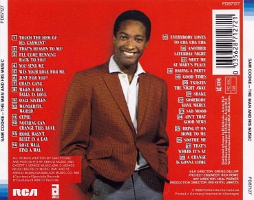 Sam Cooke - The Man And His Music CD 1986