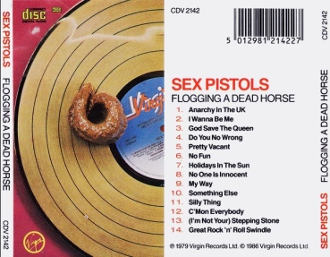 Sex Pistols - Flogging A Dead Horse CD 1979 1990