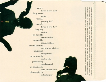 She And The Band - House Of Love CD Single 1990
