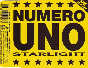 Starlight - Numero Uno CD Single 1989