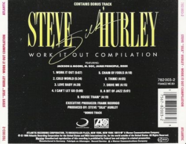 Steve ''Silk'' Hurley - Work It Out Compilation CD 1989