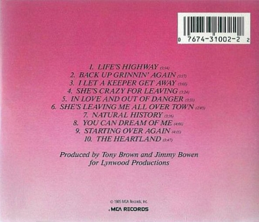 Steve Wariner - Life's Highway CD 1985 1987