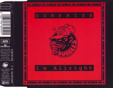 Surprise - I'm Allright CD Single 1991