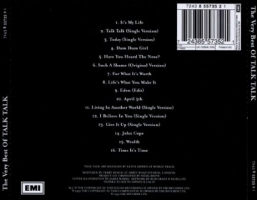 Talk Talk - The Very Best Of CD 1997