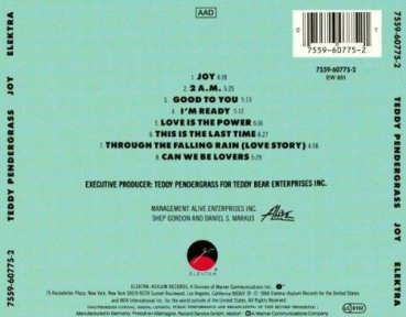 Preview: Teddy Pendergrass - Joy CD 1988