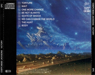 Jacksons - Victory JAPANESE MADE EURO CD 1984