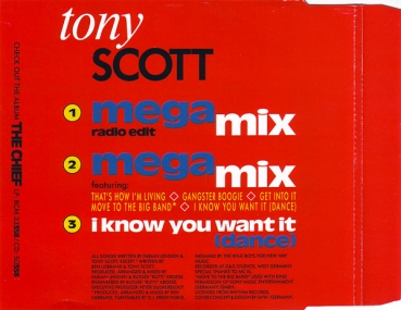 Tony Scott - Megamix CD Single 1991