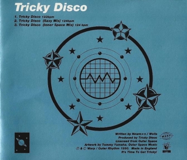 Tricky Disco - Tricky Disco (Same) CD Single 1990
