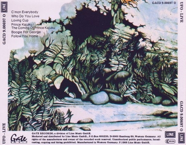 Preview: UFO - Live CD 1972 1988