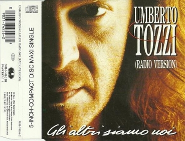 Umberto Tozzi - Gli Altri Siamo Noi CD Single 1991