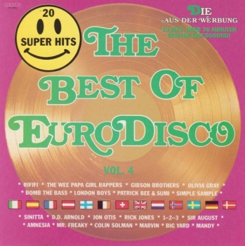 Various Artists - The Best Of Eurodisco Vol. 4 CD 1989