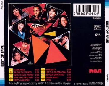 OST - Best Of Fame CD 1984