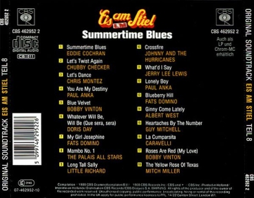 OST - Eis Am Stiel Teil 8 Summertime Blues: Original Soundtrack CD 1988