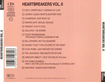 Various Artists - Heartbreakers Vol. II (2) CD 1989