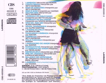 Various Artists - Lambada CD 1989