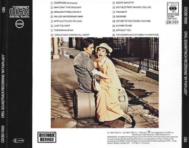 OST - My Fair Lady: Original Soundtrack Recording CD 1964 1988