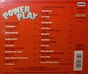 Various Artists - Power Play CD 1989