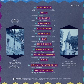 Various Artists - So, Nun Sind Wir Endlich Gelandet: Phonogram PROMO CD 1989