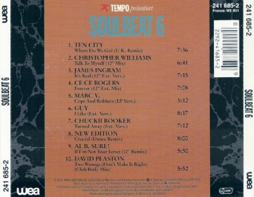 Various Artists - Soulbeat 6 CD 1989