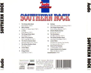 Various Artists - Southern Rock (The Audio Collection) CD 1991