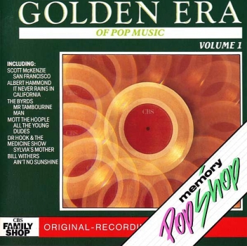 Various Artists - The Golden Era Of Pop Music Volume 1 (Vol. I) CD 1988