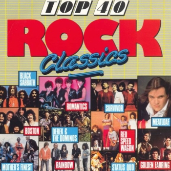 Various Artists - Top 40 Rock Classics CD 1987