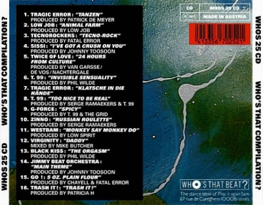 Various Artists - Who's That Compilation? CD 1989