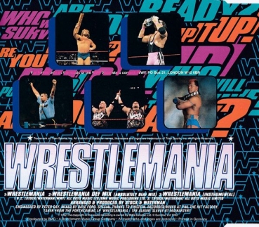 WWF Superstars (PWL) - Wrestlemania CD Single 1993
