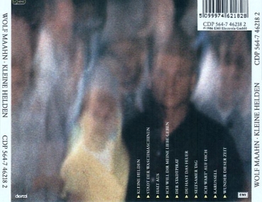 Wolf Maahn - Kleine Helden CD 1986