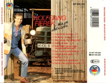 Wolfgang Fierek - Wia Im Echt'n Leb'n CD 1986