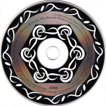 Wolfsheim - Thunderheart DIGIPAK CD Single 1992