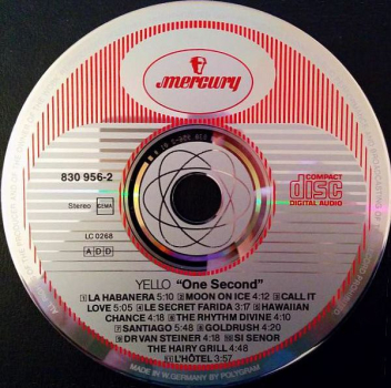 Yello - One Second CD 1987