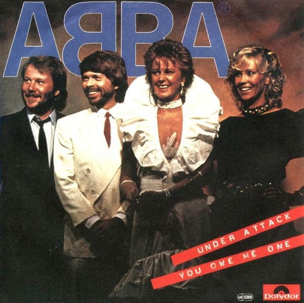ABBA - Under Attack CD Single 1982 1999