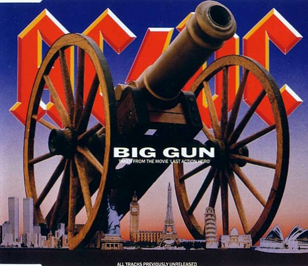 AC/DC - Big Gun CD Single 1993