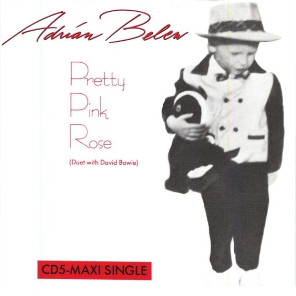 Adrian Belew - Pretty Pink Rose (Duet with David Bowie) CD Single 1990
