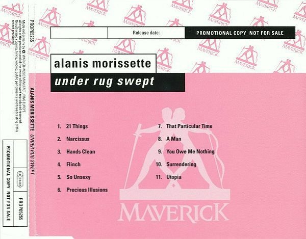 Alanis Morissette - Under Rug Swept PROMO CD Single 2002