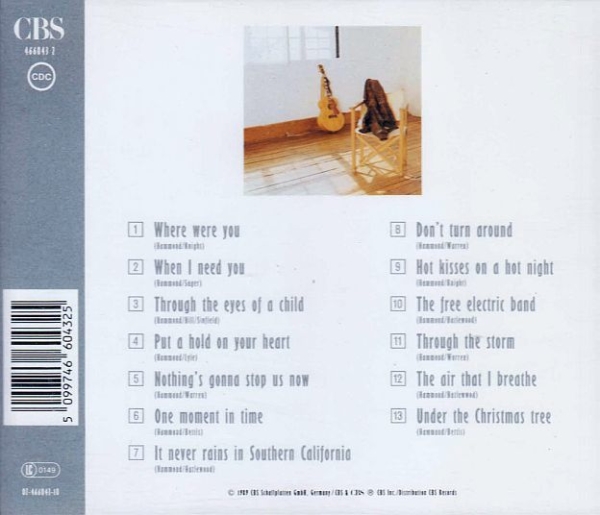 Albert Hammond - Best Of Me CD 1989