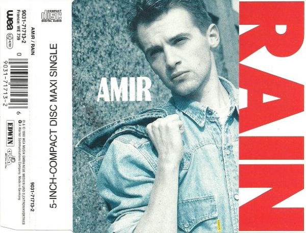 Amir - Rain CD Single 1990