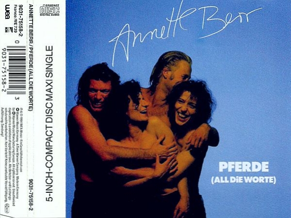 Annette Berr - Pferde (All Die Worte) CD Single 1991