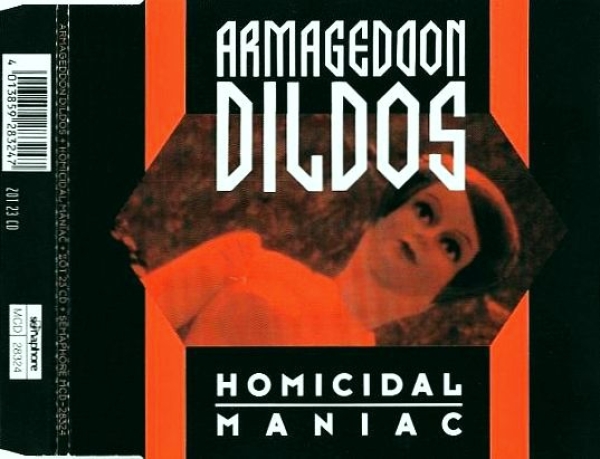 Armageddon Dildos - Homicidal Maniac CD Single 1992