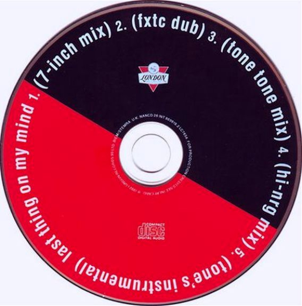 Bananarama (PWL) - Last Thing On My Mind (CD 1) LIMITED EDITION Z-PACK CD Single 1992