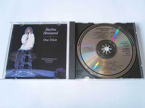 Barbra Streisand - One Voice CD 1987