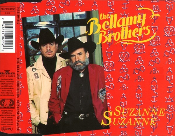Bellamy Brothers - Suzanne Suzanne CD Single 1992
